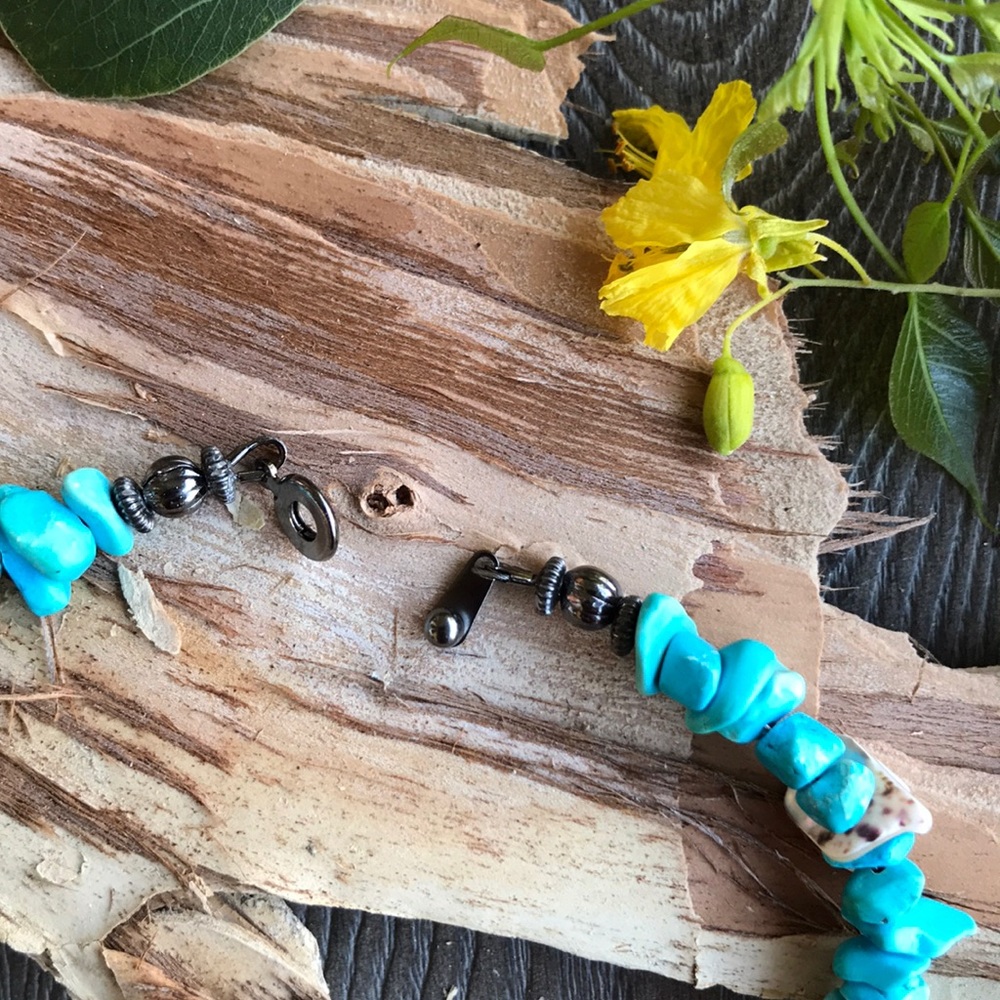 🌺🌿Handmade Rock Necklace🌿🌺 - Picture 5 of 8